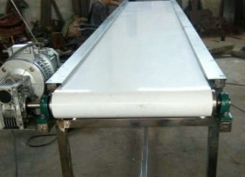 白色皮帶輸送機(jī) 材質(zhì)PU，耐高溫，耐腐蝕酸堿