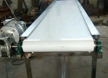 白色皮帶輸送機(jī) 材質(zhì)PU，耐高溫，耐腐蝕酸堿