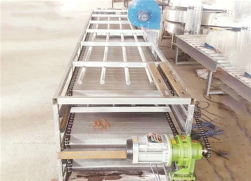 亞麻籽降溫輸送機 多層網帶輸送機